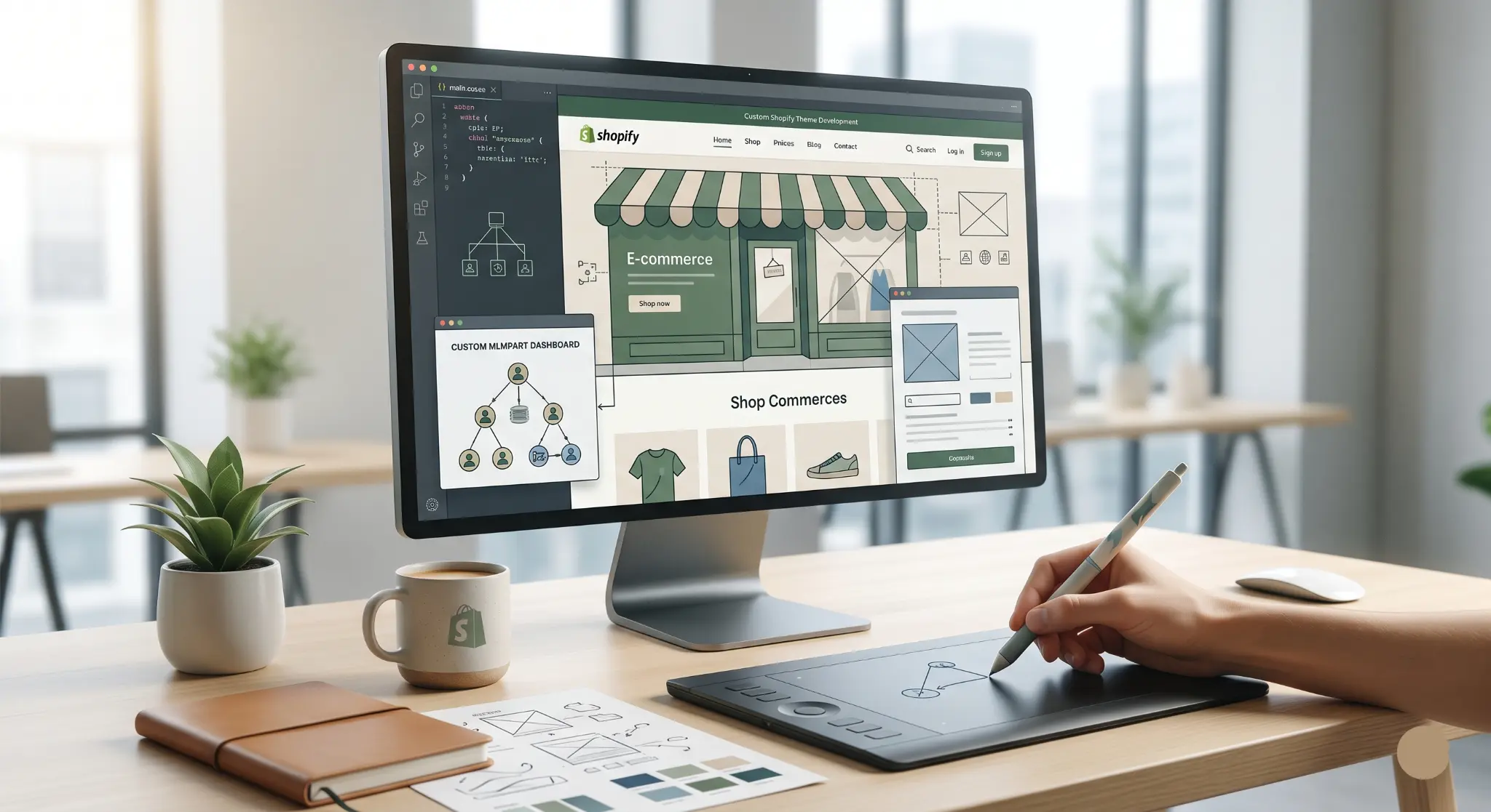 Custom Shopify Theme Development Service